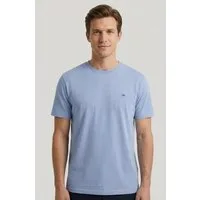 FYNCH-HATTON T-Shirt normale Passform, Kurzarm, hüftbedeckende Länge, aus Baumwolle