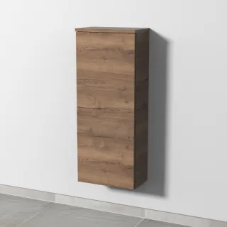 Sanipa 3way Mittelschrank mit 1 Tür, Eiche-Tabak, SM16850 SM16850