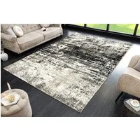 riess-ambiente Designteppich MODERN ART 230x160cm beige braun - Kurzflor, Indoor, modern, abstrakt, rechteckig, Höhe: 8 mm, Geeignet für Fußbodenheizungen - ideal für Wohn- und Schlafzimmer