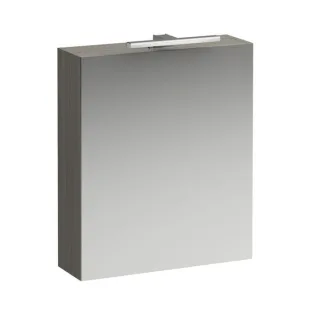LAUFEN Base LED-Spiegelschrank H4027511102621 60x70x18,5cm, Ulme Hell, Anschlag links