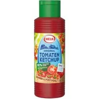 HELA Saucen, Hela Original Tomaten Ketchup ohne Zuckerzusatz Flasche 300ml