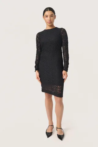Jerseykleid Slim fit black