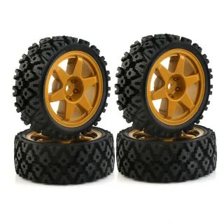 1/10 Drift RC Car Tires for HPI RS4 Kyosho FW06 Tamiya TT01 TT02 XV-01 4pcs/set