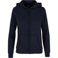 URBAN CLASSICS Kapuzensweatjacke Urban Classics Ladies Basic Essential Zip Hoody (Sweatjacke, Kapuzenjacke, Sweatjacke, Zip Hoody)
