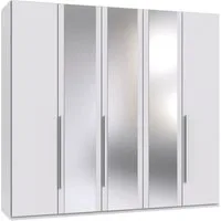 Wimex Drehtürenschrank London in den Breiten 180cm, 225cm und 270cm erhältlich, inkl. Spiegel Kleiderschrank wahlweise mit Basic- o. Premium-Ausstattung erhältlich