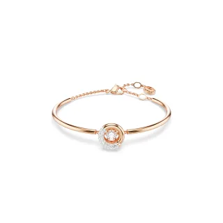 Swarovski 'Dextera' Damenvergoldetes Metallarmband - Rosé 5692259
