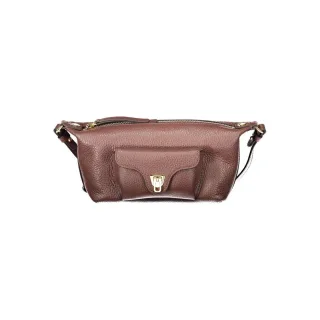 Coccinelle Braune Lederhandtasche
