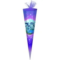 Verpackungsmittel GmbH Markneukirchen Schultüte Schultüte / Zuckertüte / 85cm / eckig / "Delfin"