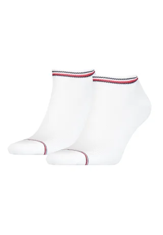 2 Paar TOMMY HILFIGER Herren ICONIC SNEAKER Gr. 39 - 49 Sneaker Socken
