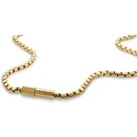 Calvin Klein Edelstahlkette CONTOURED BARREL