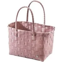 Kobolo Shopper Einkaufstasche ROSE XXL aus PE mit PU Henkeln (1 Stück)