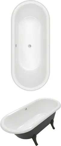Villeroy & Boch Badewanne Hommage 1771x771x617mm Freistehend Weiss Alpin BQ180HOM7WR7V01