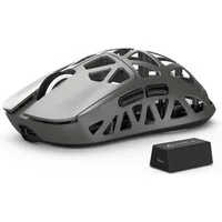 ATTACK SHARK R2 Kabellose Gaming-Maus aus Magnesiumlegierung, 8KHz, 48g Gaming-Maus (2.4G, Bluetooh, USB-C, PixArt PAW3950-Sensor,48g,8000hz,Magnesiumlegierung)