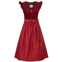 MarJo Dirndl Dirndl Ansfelden 65cm Länge wine