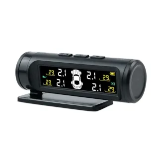 High-Precision Wireless Tire Pressure Monitor System 360° Rotatable 433.92 MHz Hidden Tire Pressure Monitor Car Tire TPM