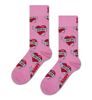 happy socks - Mom Sock Rosa - Gr. - 38