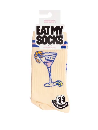 eat my socks - Socken - Shrimps beige - Gr. - OS