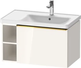 Duravit D-Neo Waschtischunterbau wandhängend Weiß Hochglanz 784x452x440 mm - DE4257034220000 DE4257034220000