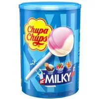 Chupa Chups Süßigkeit, Chupa Chups Lollipops Dose 100 Stück verschiedene Sorten 1200g