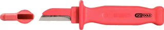 KS Tools Kabelmesser mit Schutzisolierung, 200mm - 117.1390