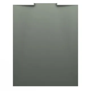 Laufen Duschwanne NIA 800x1000x30 Marbond mit Wandablauf betongrau, H2100320790001 H2100320790001