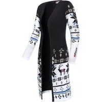 Nebulus Pullover & Shorts NOORS, P6221 - Damen, schwarz-weiß, S/36