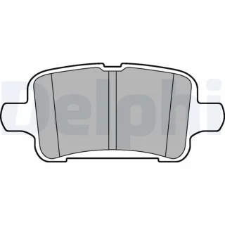 Delphi Bremsbel?ge hinten Opel Ampera-E Astra