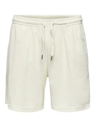 ONLY&SONS - ONSTELLAS REG SHORTS Egret - Gr. - M