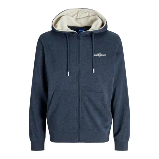 Herren-Kapuzenpullover der Marke Jack & Jones. Der Hoodie ist aus hochwertiger Baumwolle und Polyester gefertigt. Die feine Mischung dieser Materialien sorgt für einen herrlich warmen Tragekomfort. Marke: Jack & JonesModellname: Jor Tango Zip Sweat H