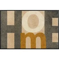 wash+dry by Kleen-Tex Fußmatte Home Letters, rechteckig, Höhe: 7 mm