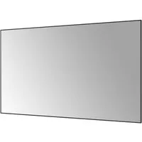 AQUALAVOS Spiegel Wandspiegel Schwarz Alu-Rahmen 100x60cm Ganzflächige Spiegelfläche, Umweltbewusst & langlebig – Stilvoll für Flur, Garderobe und Wohnraum