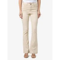 Noisy may Bootcut-Jeans NMSALLIE HW FLARE JEANS OATMEAL NOOS