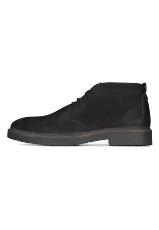 Schnürstiefel "HUDSON" in Schwarz