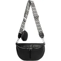 Caspar Gürteltasche TS1076 stylische große XL Damen Crossbody Bag Bauchtasche