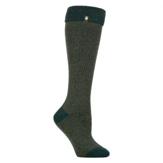 Damen Thermo Langschaft-Welliesocken mit weichem Futter