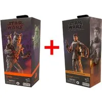 Star Wars Actionfigur 2er-Set Star Wars The Black Series F5009 Din Djarin (Morak) und Wookie