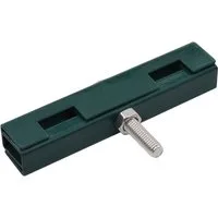 vidaXL Draht U-Mattenverbinder 10 Sets Grün, (10St)