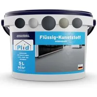 plid Bodenversiegelung Flüssigkunststoff Innen & Außen - Bodenbeschichtung - Flüssig PVC, Wasserfest
