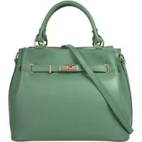 Samantha Look Henkeltasche (1-tlg), echt Leder, Made in Italy, geräumige Henkeltasche mit Smartphonefach