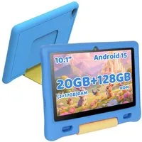 BUFO 10 Zoll 3GB RAM, 128GB, 1280x800 HD Display, Wi-FI 6, 5000mAh, Kinder Tablet (10", 128 GB, Android 15, 5G WiFi, Android 15 Kinder-Tablet mit Elternkontrolle, HD 1280x800)