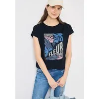 CECIL T-Shirt Sommershirt mit Frontprint