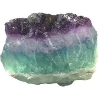 Steinfixx® Edelstein Regenbogenfluorit I Rohsteine I 300 Gramm, (je ca. 2-3 cm, 1-St., ca. 10 Rohsteine), AAA-Qualität aus Brasilien