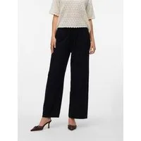 Vero Moda Schlupfhose VMCAIA MW WIDE PANT WVN NOOS Baumwollmischung, oversize, mit Leinen