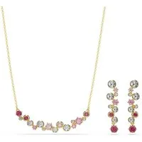 Swarovski Ohrring und Ketten Set Multipack Schmuck Geschenk Constella, (Set, 3-tlg., inkl. Schmuckbox), mit Swarovski® Kristall