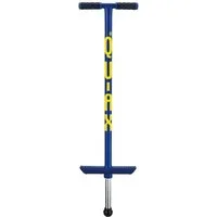 pedalo® Hüpfspielzeug Pogo-Stick Hüpfstab, Sprungstab, Hüpfstange, (komplett montiert einsatzbereit), Federkern, Antirutsch Gummikugel, Griffe gepolstert