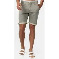 Indicode Chinoshorts Herren Estrada Chino Shorts Herrenshorts mit 4 Taschen und Stoffpatch am Bund