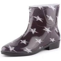 Ladeheid Regenstiefelette Damen LAZT201802 Gummistiefel für Frauen kurz und komfortabel