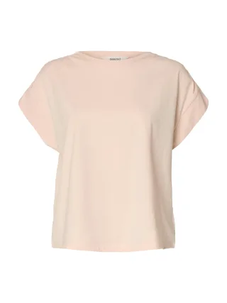 selected women - SLFMILA GATHERED SS TEE Pale Dogwood - Gr. - S