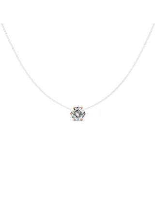 Tränen der Meerjungfrau Halskette - Rose Gold und Kristall
