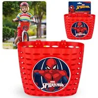MARVEL Fahrradkorb MARVEL Spider-Man Kinder Fahrradkorb für den Lenker Jungen 20x15x16 cm